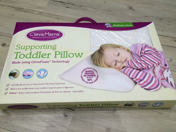 [好物]Clevamama幼童記憶枕頭，給寶寶一個最佳的睡眠環境。